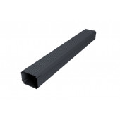 Труба гофрированная Vortex Lite Matt 76х102х1000 мм RAL 7024